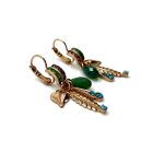 Mariana Earrings Precious Blues, Greens & Purples Austrian Crystals Discover Inspiration Coll. - Image 3