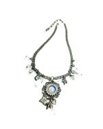 Mariana Necklace Finely Detailed Clear & AB Austrian Crystals My Treasures Coll. - Image 2