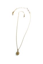 Mariana Necklace Pendant Kalahari Africa Coll. Simply Elegant Nude Czech & Clear Austrian Crystals - Image 2