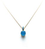 Mariana Necklace Pendant Faceted Blue Quartz Mineral My Treasures Coll. - Image 2