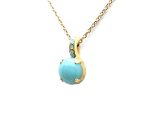 Mariana Necklace Pendant Exquisite Amazonite Mineral My Treasures Coll.