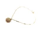 Mariana Necklace Pendant Lovely Floral Pink Champagne & Honey Amber Swarovski Crystals Gypsy Soul Coll. - Image 3