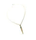 Necklace Pendant By Mariana Woman Lovely Turquoise and Opal Swarovski Crystals - Image 3
