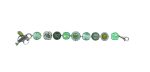 Bracelet By Mariana Woman Jade Olive and Green Aventurine Minerals