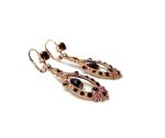 Mariana Earrings Timeless Siam & AB Austrian Crystals My Treasures Coll. - Image 3