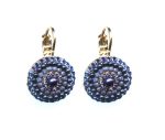 Mariana Earrings Glamorous Blues Austrian Crystals Electra Odyssey Coll. - Image 2