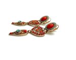Earrings By Mariana Woman Finely Hyacinth and Pacific Opal Swarovski Crystals - Image 2