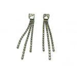Mariana Earrings Fashionable Clear Austrian Crystals Bermuda Caribbean Life Coll.