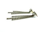 Mariana Earrings Fashionable Clear Austrian Crystals Bermuda Caribbean Life Coll. - Image 2