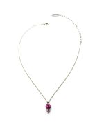 Mariana Necklace Pendant Alluring Fuchsia & Lt Rose Austrian Crystals Saba Caribbean Life Coll. - Image 3
