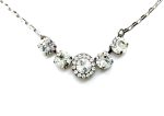 Necklace Pendant By Mariana Woman Classic Clear Swarovski Crystals