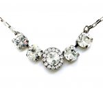 Necklace Pendant By Mariana Woman Classic Clear Swarovski Crystals
