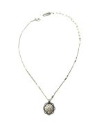 Mariana Necklace Pendant Glitzy Floral Pearl, White Opal & AB Austrian Crystals On A Clear Day Icons Coll. - Image 3