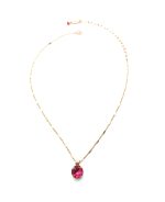 Mariana Necklace Pendant Sassy Indian Pink Austrian Crystal My Treasures Coll. - Image 3