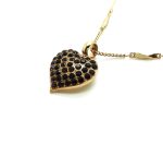 Mariana Necklace Pendant Heart Shaped Siam Austrian Crystals My Treasures Coll.