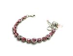 Mariana Bracelet Precious Lt Rose & AB Austrian Crystals My Treasures Coll. Silver Plated - Image 2