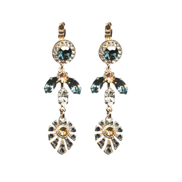 Earrings By Mariana Woman Fashionable Montana and Silk Swarovski Crystals