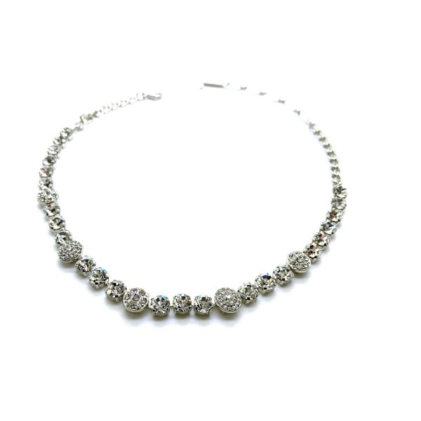 Necklace By Mariana Woman Exquisitely Elegant Clear Swarovski Crystals