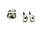 Mariana Jewelry Set Earrings & Ring Brilliant Clear Austrian Crystals My Treasures Coll. - Image 3