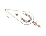 Mariana Jewelry Set Necklace, Bracelet & Ring Indian Sapphire Austrian Crystals Africa Coll. - Image 3