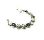 Mariana Bracelet Exquisite Blk Diamond, Clear & Golden Shadow Austrian Crystals My Treasures Coll. - Image 3