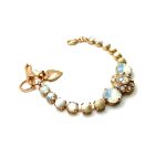 Bracelet By Mariana Woman Shimmering Opals, Aventurine and Pearl Swarovski Crystals - Image 3
