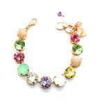 Mariana Bracelet Clear, Amethyst, Pink, White & Opal 11 mm Austrian Crystals Pina Colada Cocktail Hour Coll. - Image 3