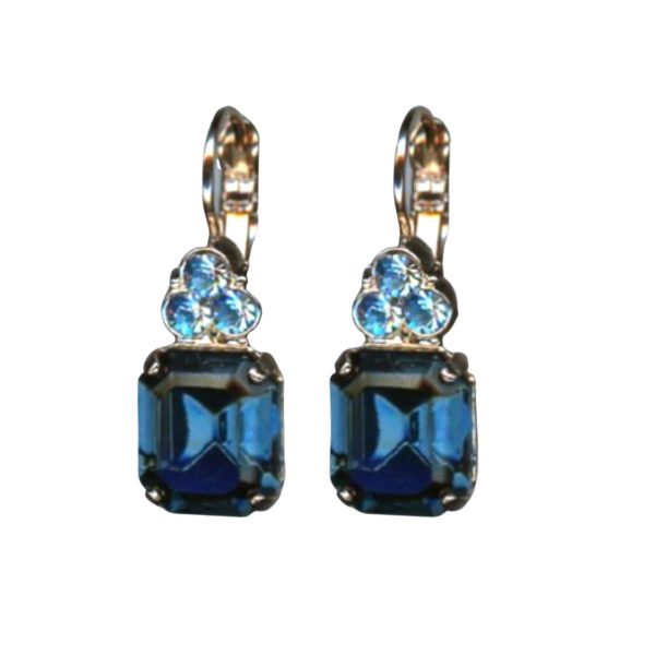 Mariana Earrings Timeless Treasure in Blues Austrian Crystals Nightfall Mystique Coll.