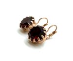 Mariana Earrings Simply Elegant Siam Austrian Crystals My Treasures Coll. - Image 2