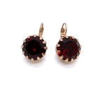 Mariana Earrings Simply Elegant Siam Austrian Crystals My Treasures Coll.