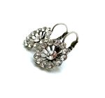 Mariana Earrings Radiant Floral Clear Austrian Crystals On A Clear Day Sweet Summer Coll. - Image 2