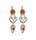 Mariana Earrings Exquisitely Elegant Multi Color Austrian Crystals Afterlight Mystique Coll. - Image 3