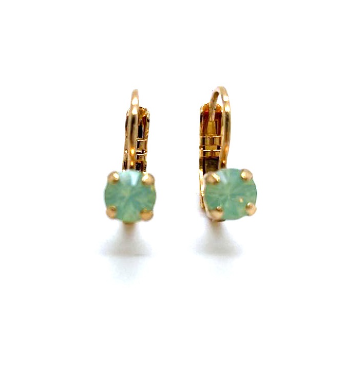 E-1425-294-RG6 (3) Mariana Earrings Charming Chrysolite Opal Austrian Crystals My Treasures Coll. - Image 1