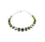 Mariana Necklace Charming Greens, Yellow & Blues Austrian Crystals Lemon Twist Sweet Summer Coll.