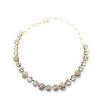 Mariana Necklace Luxurious Floral in Clear Austrian Crystals On A Clear Day Icons Coll. - Image 2