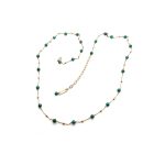 Mariana Necklace Beaded Howlite Chinese Turquoise Mineral My Treasures Coll. - Image 2