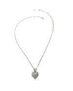 Mariana Necklace Pendant Heart Shaped in Clear Austrian Crystals On A Clear Day Sweet Summer Coll. - Image 3