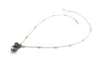 Necklace Pendant By Mariana Woman Faceted Black and Topaz Swarovski Crystals - SP - Image 2