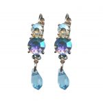 Mariana Earrings Gorgeous Moonlight, Paradise Shine & Aquamarine Austrian Crystals Winter 2019 Coll.