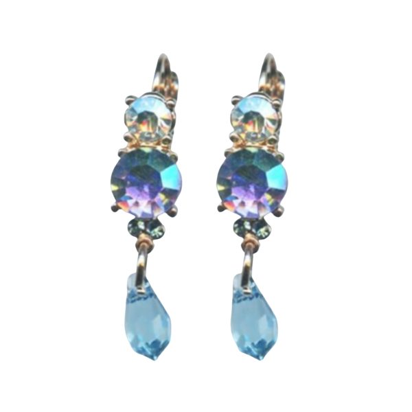 Mariana Earrings Gorgeous Moonlight, Paradise Shine & Aquamarine Austrian Crystals Winter 2019 Coll.