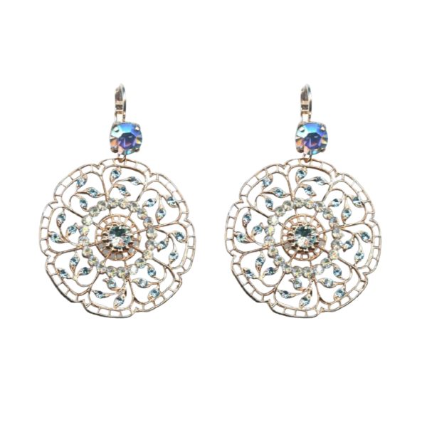 Mariana Earrings Boho Chic Paradise Shine, Moonlight & Aquamarine Austrian Crystals Winter 2019 Coll.