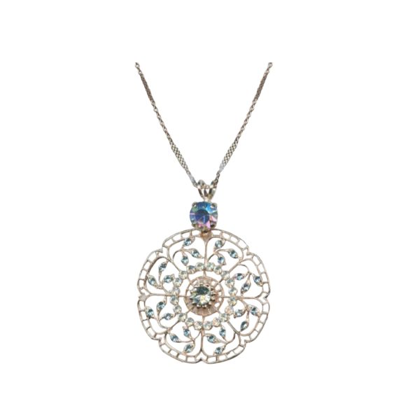 Mariana Necklace Pendant Boho Chic Paradise Shine, Moonlight & Aquamarine Austrian Crystals Winter 2019 Coll.