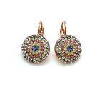 Mariana Earrings Fabulous Multi Color Austrian Crystals Helena My Butterfly Coll.