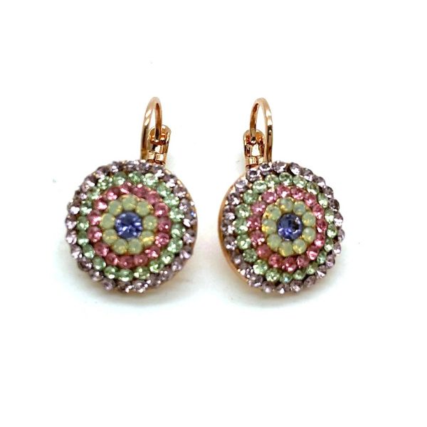 Mariana Earrings Fabulous Multi Color Austrian Crystals Helena My Butterfly Coll.