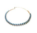 Mariana Necklace Simply Elegant Sapphire Austrian Crystals My Treasures Coll.