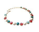 Necklace By Mariana Woman Turquoise Mineral and Siam Swarovski Crystals - Image 3