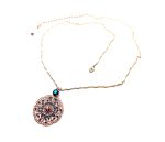 Necklace Pendant By Mariana Woman Chic Sapphire and Aquamarine Swarovski Crystals - Image 2