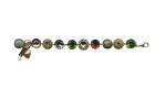 Bracelet By Mariana Woman Jade Mineral and Topaz Swarovski Crystals - Image 2