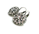 Mariana Earrings Dainty Floral Moonlight Austrian Crystals Odyssey 2018 Coll. - Image 2