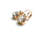 Earrings By Mariana My Treasures Coll. Exquisite Cream Pearl & Clear Swarovski Crystals - Image 2